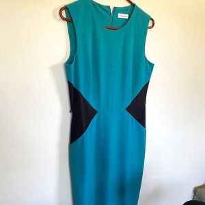 Calvin Klein Sleeveless Sheath Dress Size 10